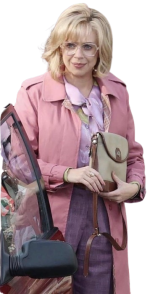 Harry Potter Petunia Dursley Pink Trench Coat - Image 2